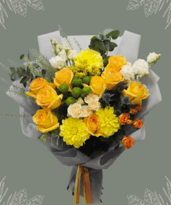 Buchet Trandafiri Galbeni