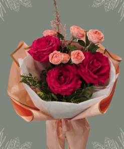 Buchet Trandafiri Roz