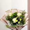 Buchet Trandafiri Albi