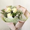Buchet Trandafiri Albi
