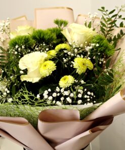 Buchet Trandafiri Albi