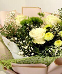 Buchet Trandafiri Albi